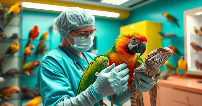 Clínica veterinária de animais exóticos: como escolher a melhor para o seu pet especial Clínica veterinária de animais exóticos: como escolher a melhor para o seu pet especial