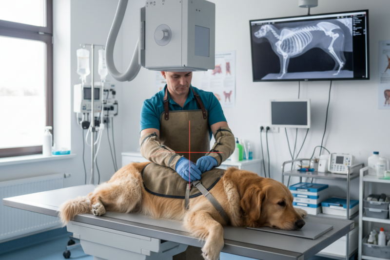 Entenda Como Funcionam os Exames de Raio X em Animais